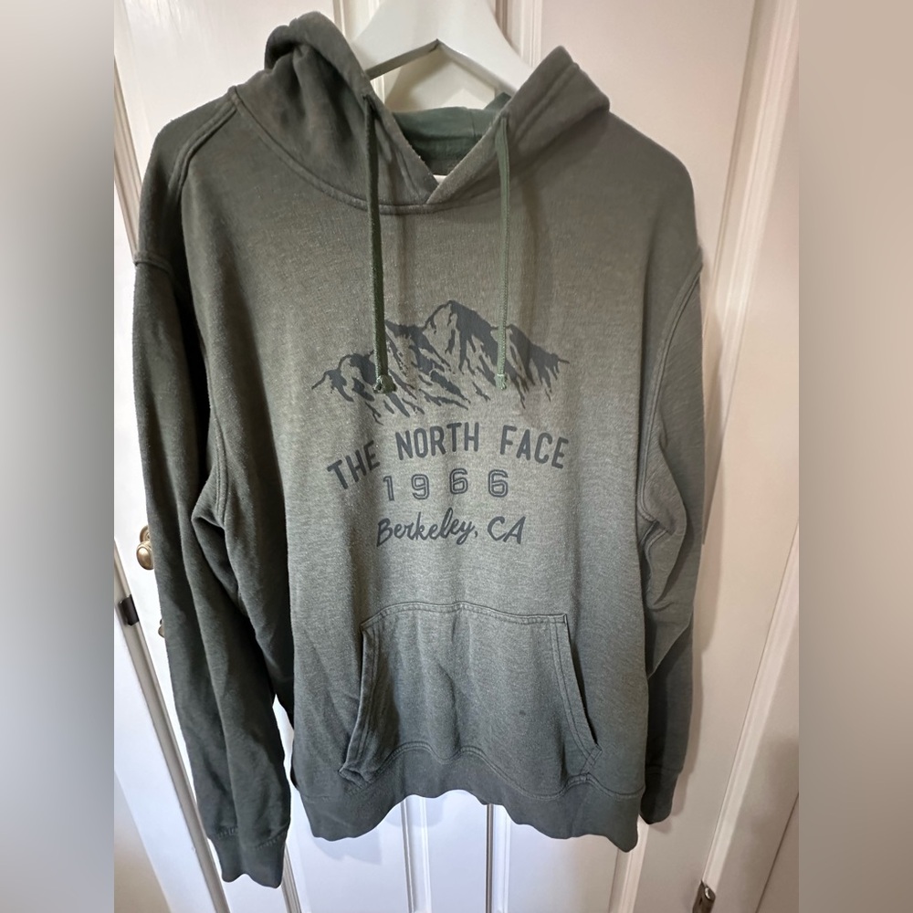 THE NORTH FACE Men’s Berkeley 1966 Sweater Hoodie XL Cotton Blend, Rare!